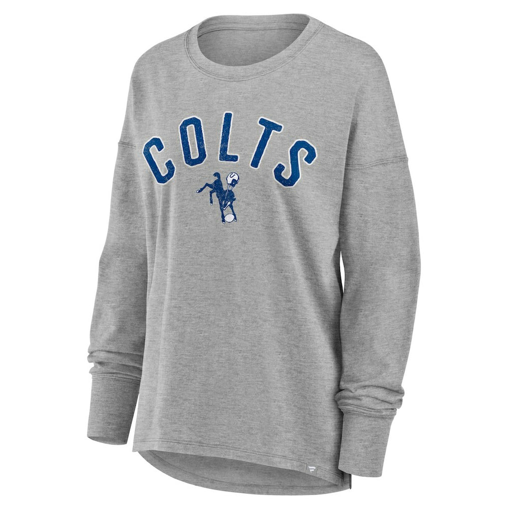 Indianapolis Colts Women's Hometown Legacy Long Sleeve T-Shirt - Heather Gray outlet