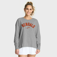 Cincinnati Bengals Women's Hometown Legacy Long Sleeve T-Shirt - Heather Gray outlet