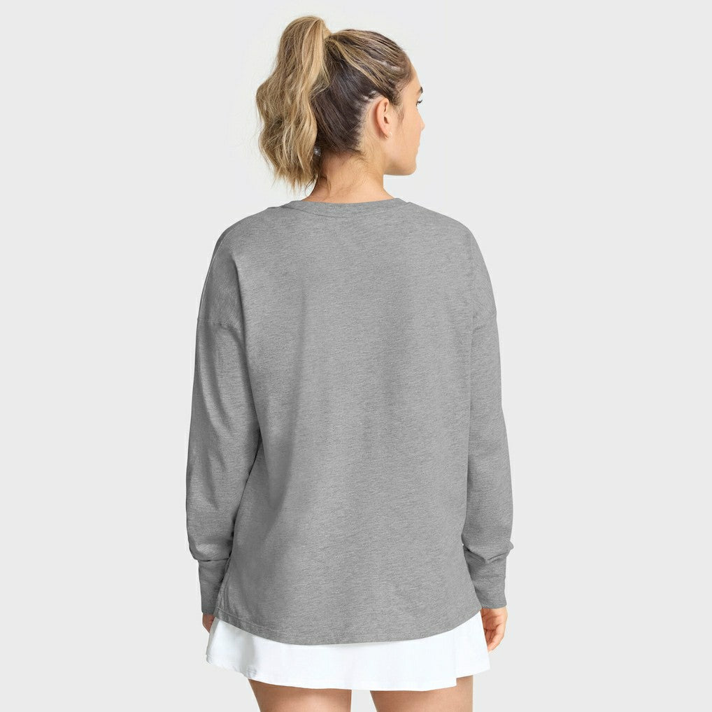 Buffalo Bills Women's Hometown Legacy Long Sleeve T-Shirt - Heather Gray on sale