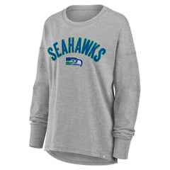 Seattle Seahawks Women's Hometown Legacy Long Sleeve T-Shirt - Heather Gray cheap