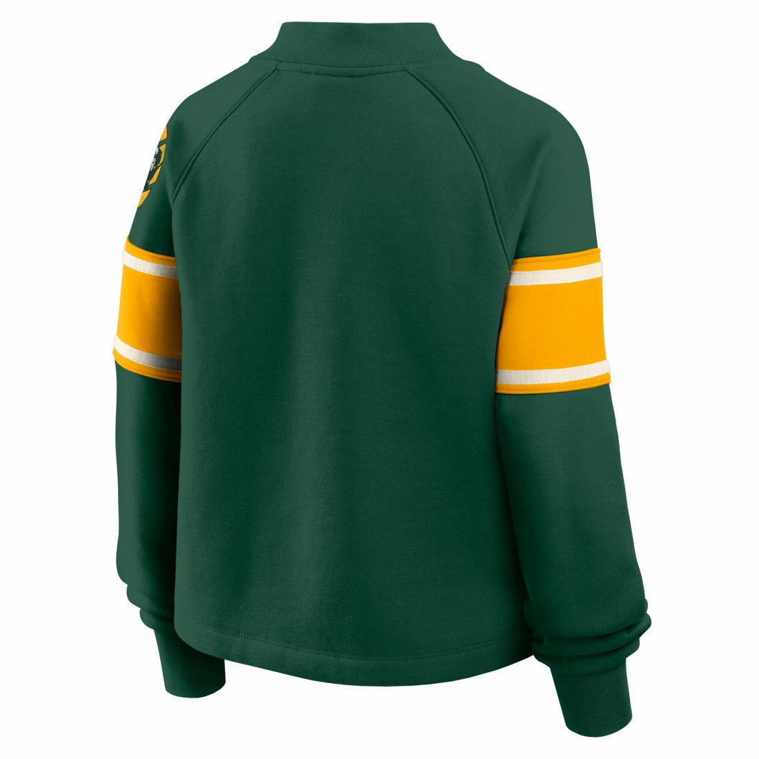 Green Bay Packers Oversized Hometown Toss Sweep Mock Neck Pullover - Green discount
