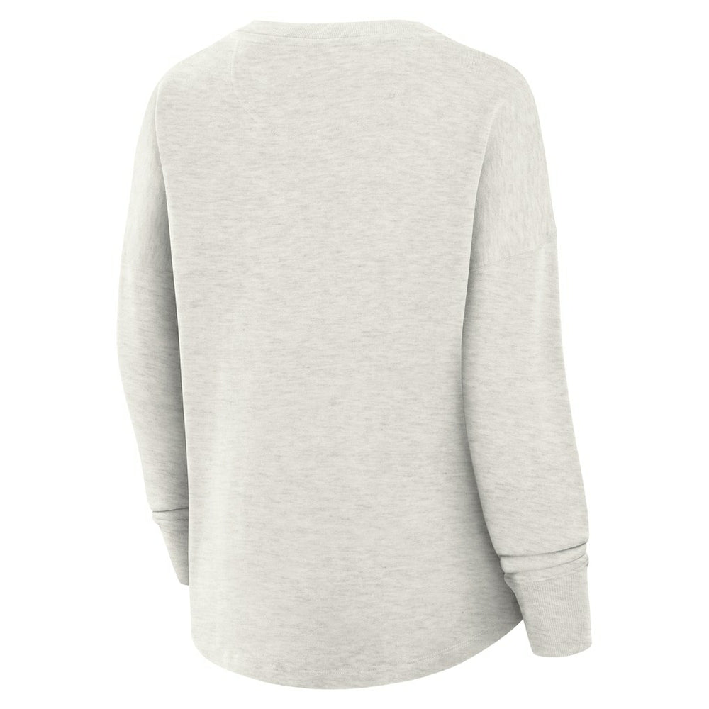 Green Bay Packers Women's Oversized Hometown Pullover Sweatshirt - Heather Gray cheap