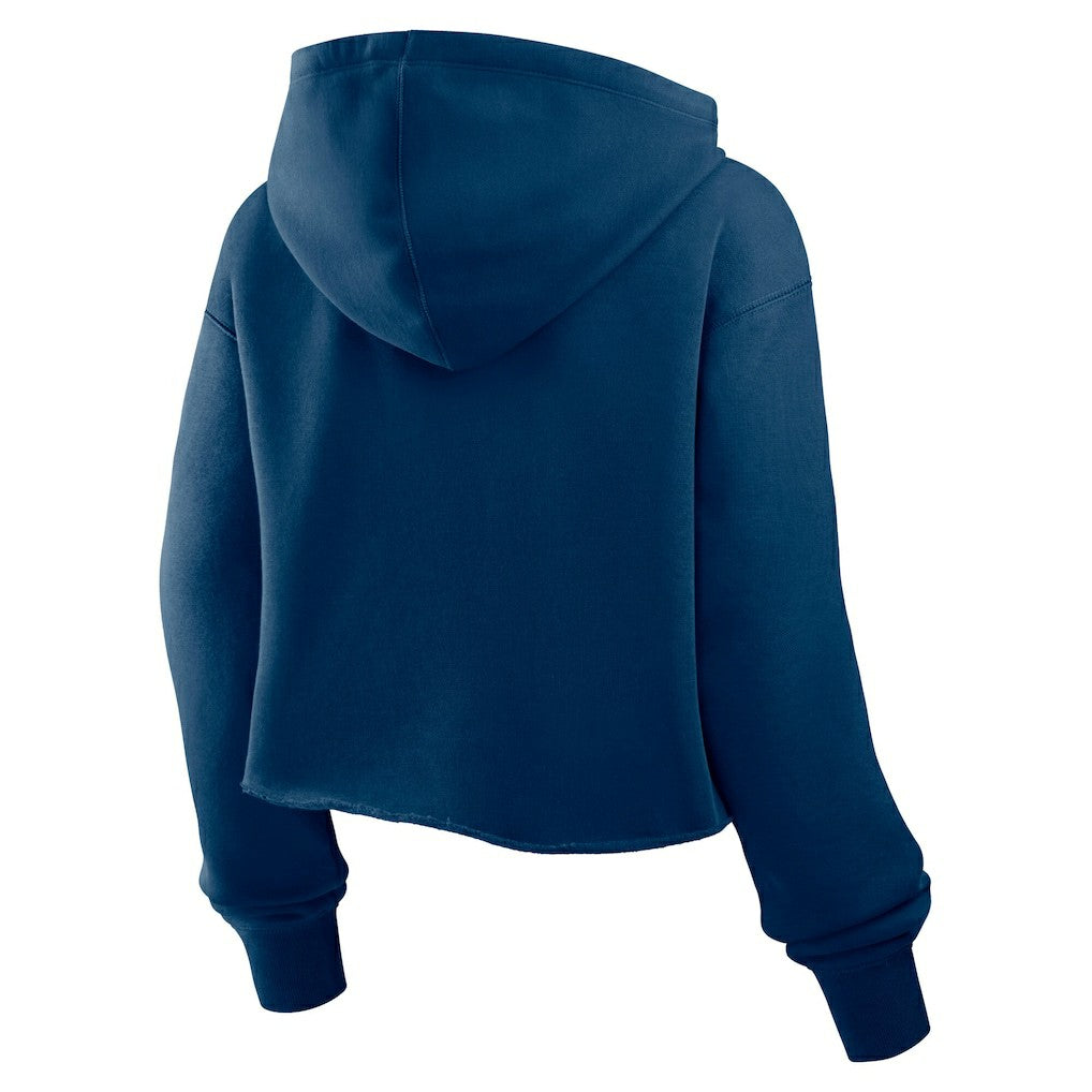 Chicago Bears Women's Oversized Hometown Heritage Cropped Hoodie - Navy cheap