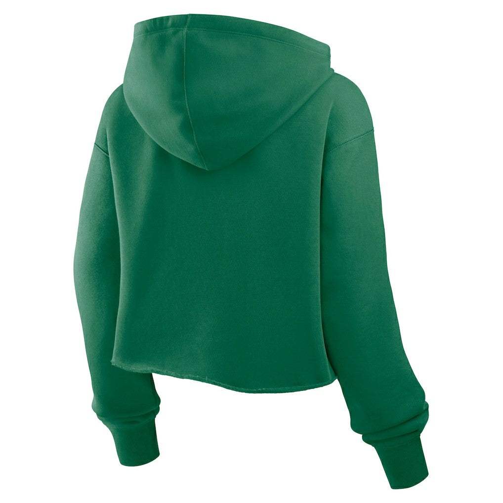 Philadelphia Eagles Women's Oversized Hometown Heritage Cropped Hoodie - Kelly Green on sale