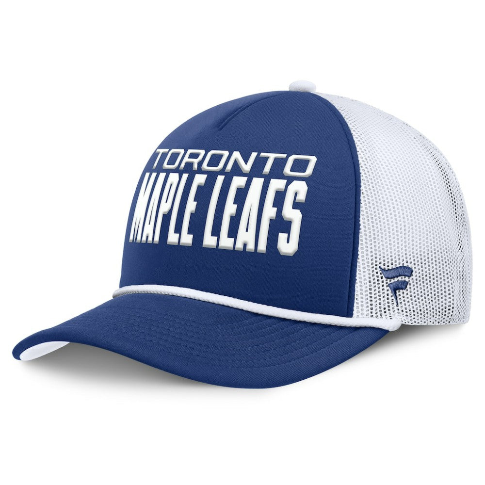 Toronto Maple Leafs Fanatics Authentic Pro Rink A-Frame Adjustable Hat Blue/White