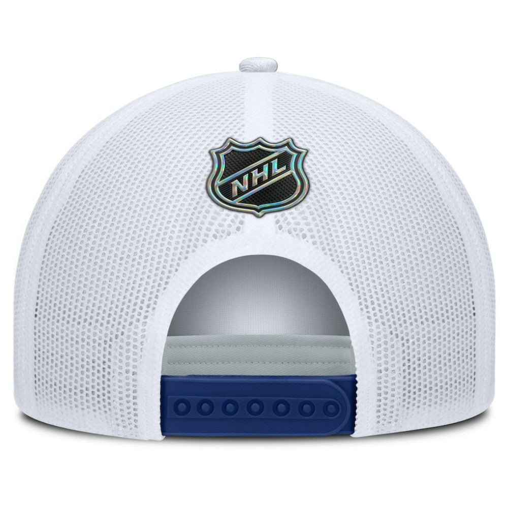 Toronto Maple Leafs Fanatics Authentic Pro Rink A-Frame Adjustable Hat Blue/White