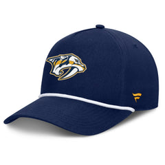 Nashville Predators Fanatics Authentic Pro Rink Roper A-Frame Adjustable Hat Navy