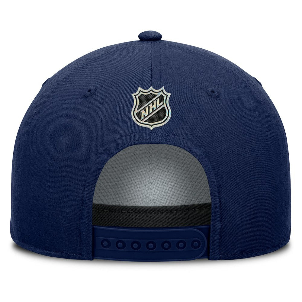 Nashville Predators Fanatics Authentic Pro Rink Roper A-Frame Adjustable Hat Navy