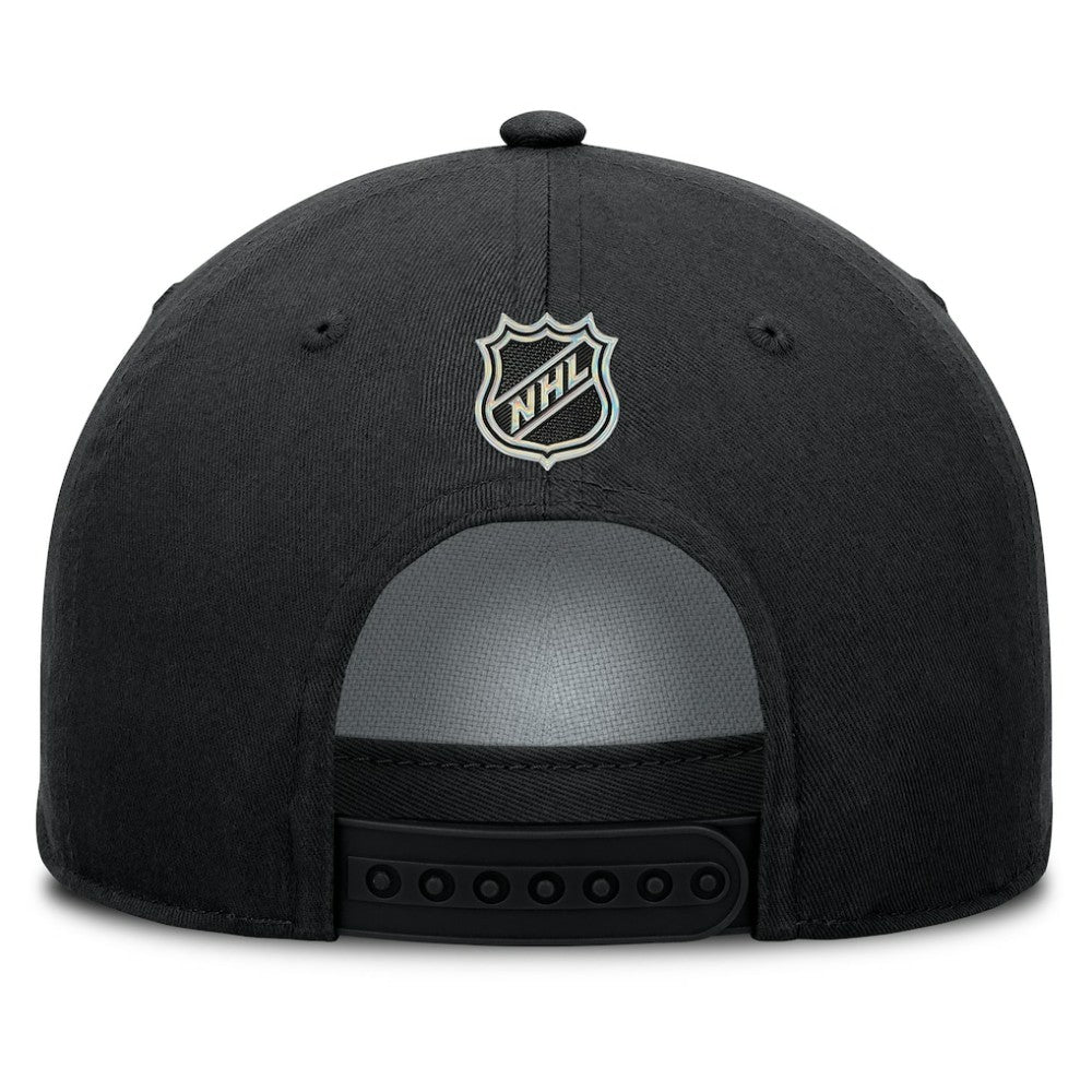 Pittsburgh Penguins Fanatics Authentic Pro Rink Roper A-Frame Adjustable Hat Black