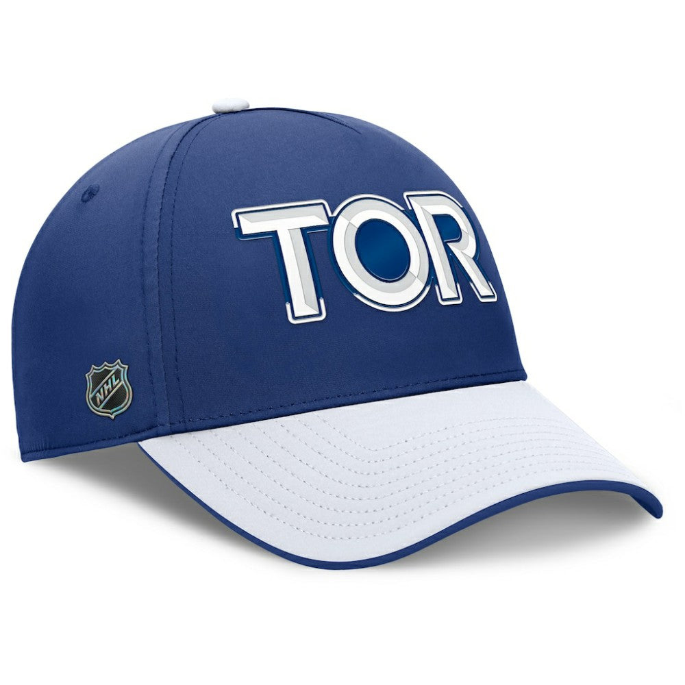 Toronto Maple Leafs Fanatics Authentic Pro Rink Team Code Flex Hat Blue/White
