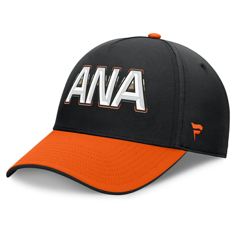 Anaheim Ducks Fanatics Authentic Pro Rink Team Code Flex Hat Black/Orange