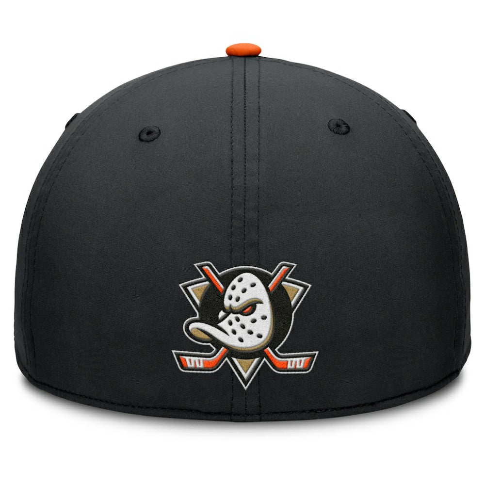 Anaheim Ducks Fanatics Authentic Pro Rink Team Code Flex Hat Black/Orange