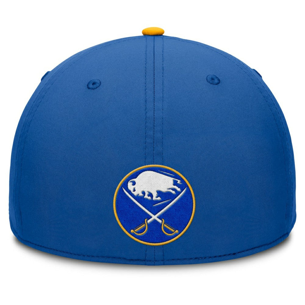 Buffalo Sabres Fanatics Authentic Pro Rink Team Code Flex Hat Royal/Gold