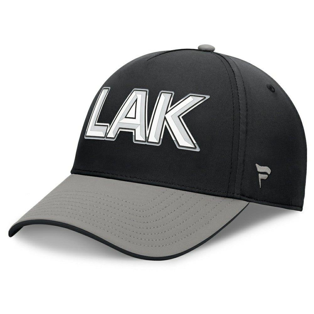 Los Angeles Kings Fanatics Authentic Pro Rink Team Code Flex Hat Black/Gray