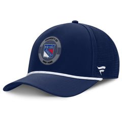 New York Rangers Fanatics Authentic Pro Rink Adjustable Hat Navy