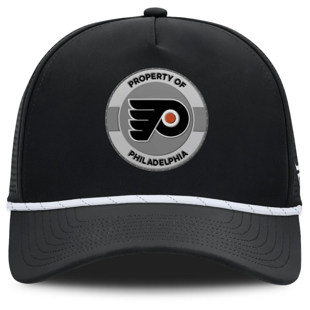 Philadelphia Flyers Fanatics Authentic Pro Rink Adjustable Hat Black