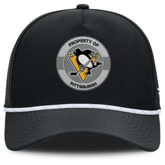 Pittsburgh Penguins Fanatics Authentic Pro Rink Adjustable Hat Black