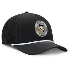 Pittsburgh Penguins Fanatics Authentic Pro Rink Adjustable Hat Black