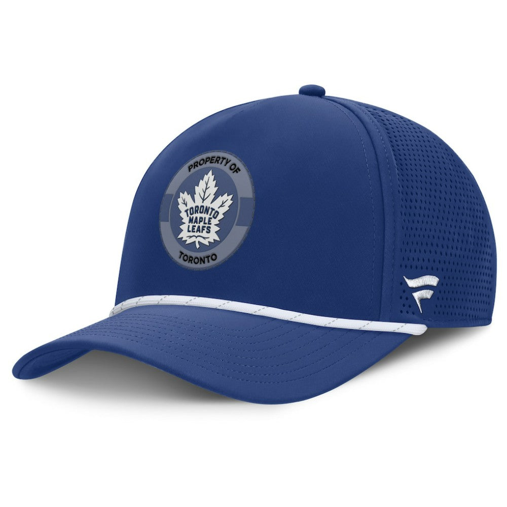 Toronto Maple Leafs Fanatics Authentic Pro Rink Adjustable Hat Blue