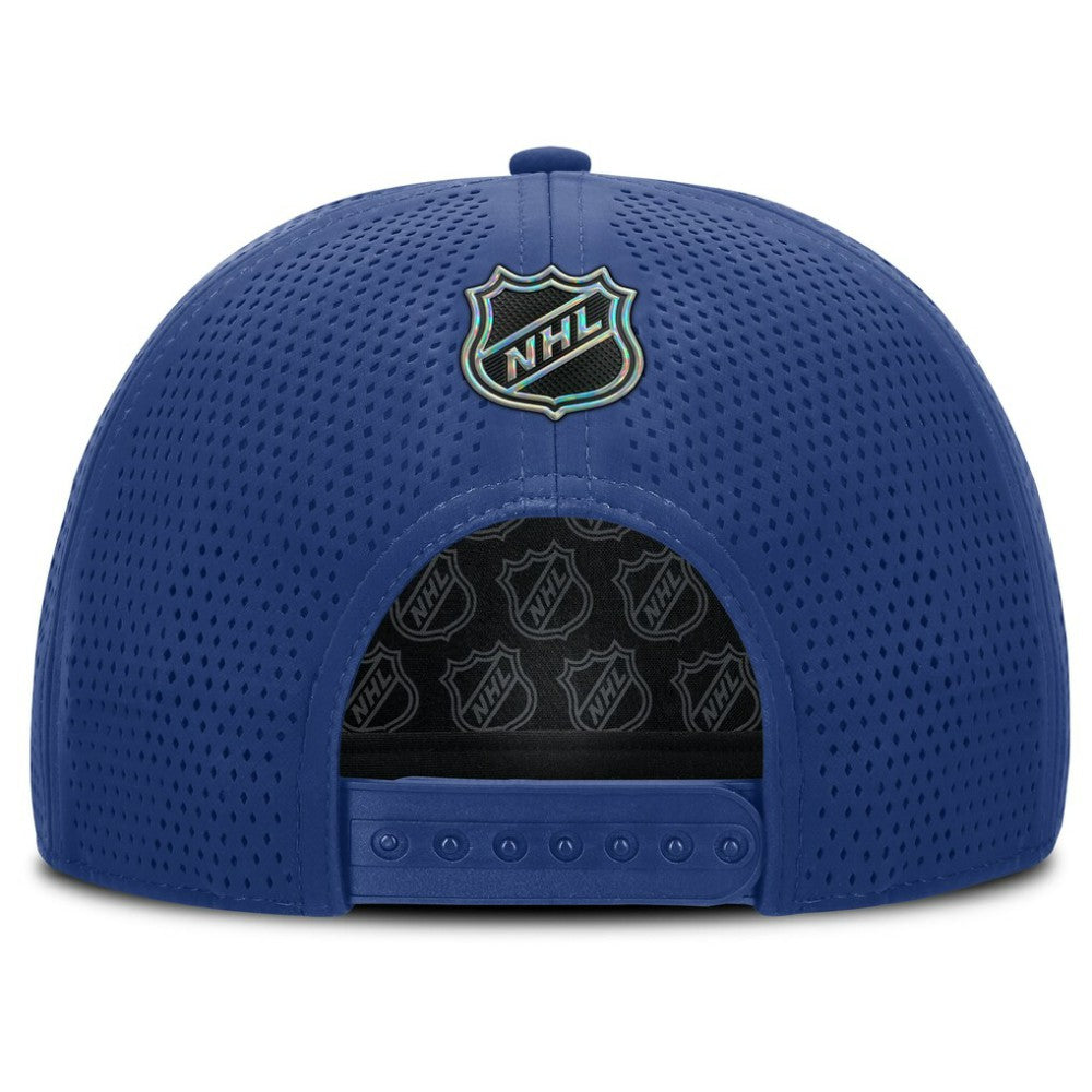 Toronto Maple Leafs Fanatics Authentic Pro Rink Adjustable Hat Blue