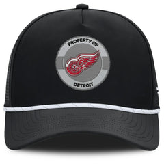 Detroit Red Wings Fanatics Authentic Pro Rink Adjustable Hat Black