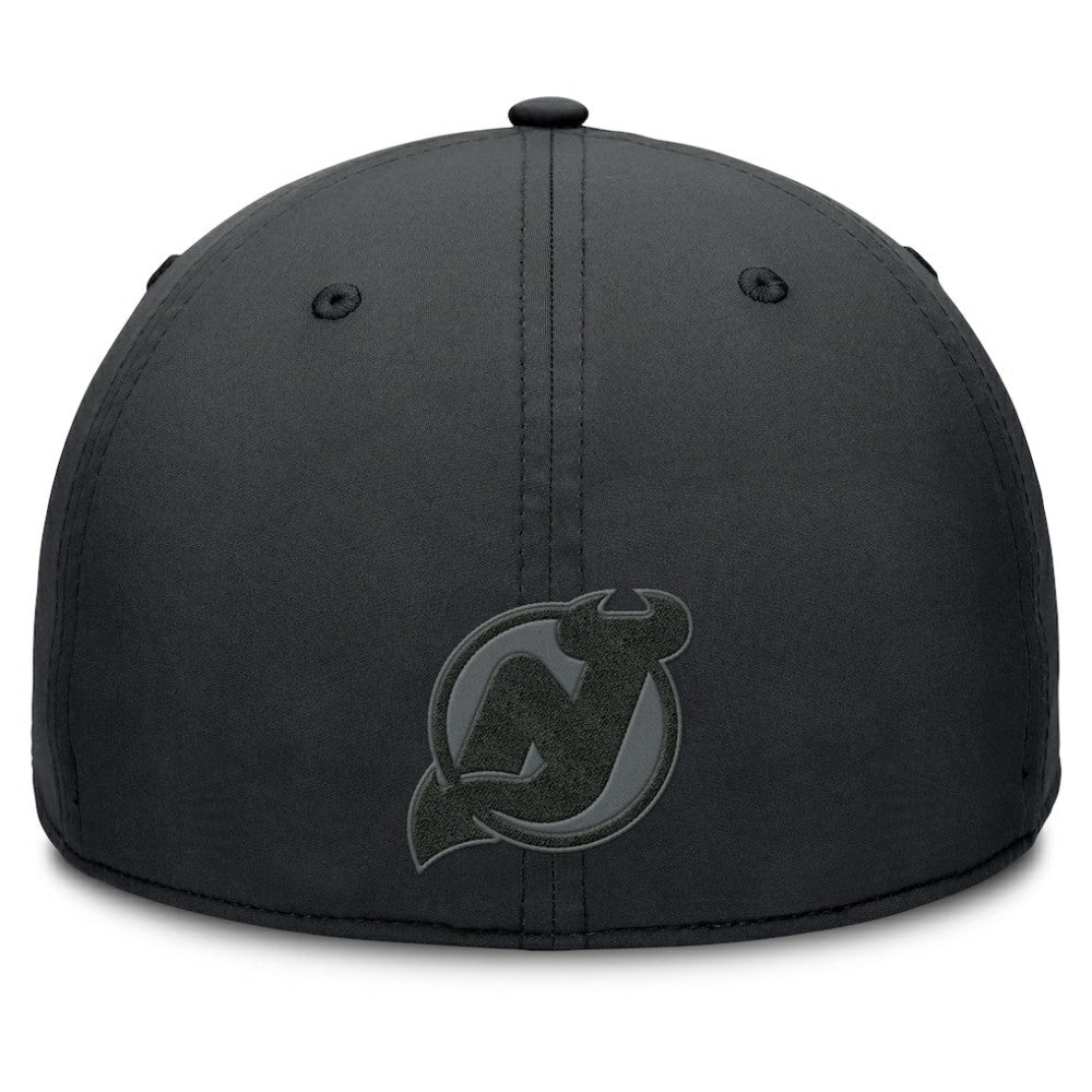 New Jersey Devils Fanatics Authentic Pro Road Team Code Flex Hat Black