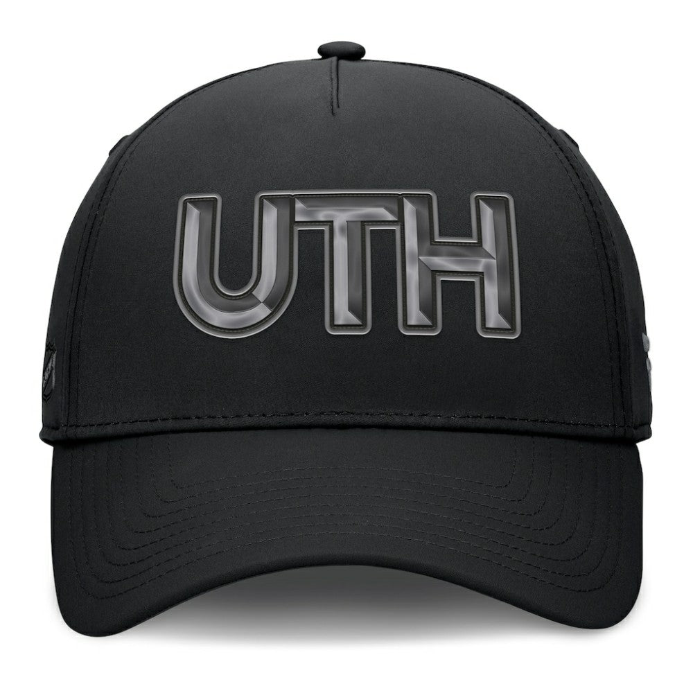 Utah Mammoth Fanatics Authentic Pro Road Team Code Flex Hat Black