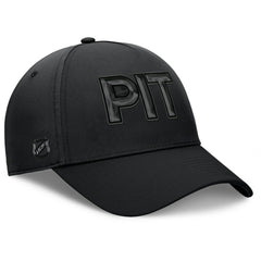 Pittsburgh Penguins Fanatics Authentic Pro Road Team Code Flex Hat Black