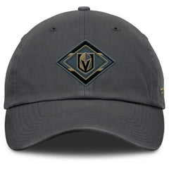 Vegas Golden Knights Fanatics Women's Authentic Pro Rink Adjustable Hat Charcoal