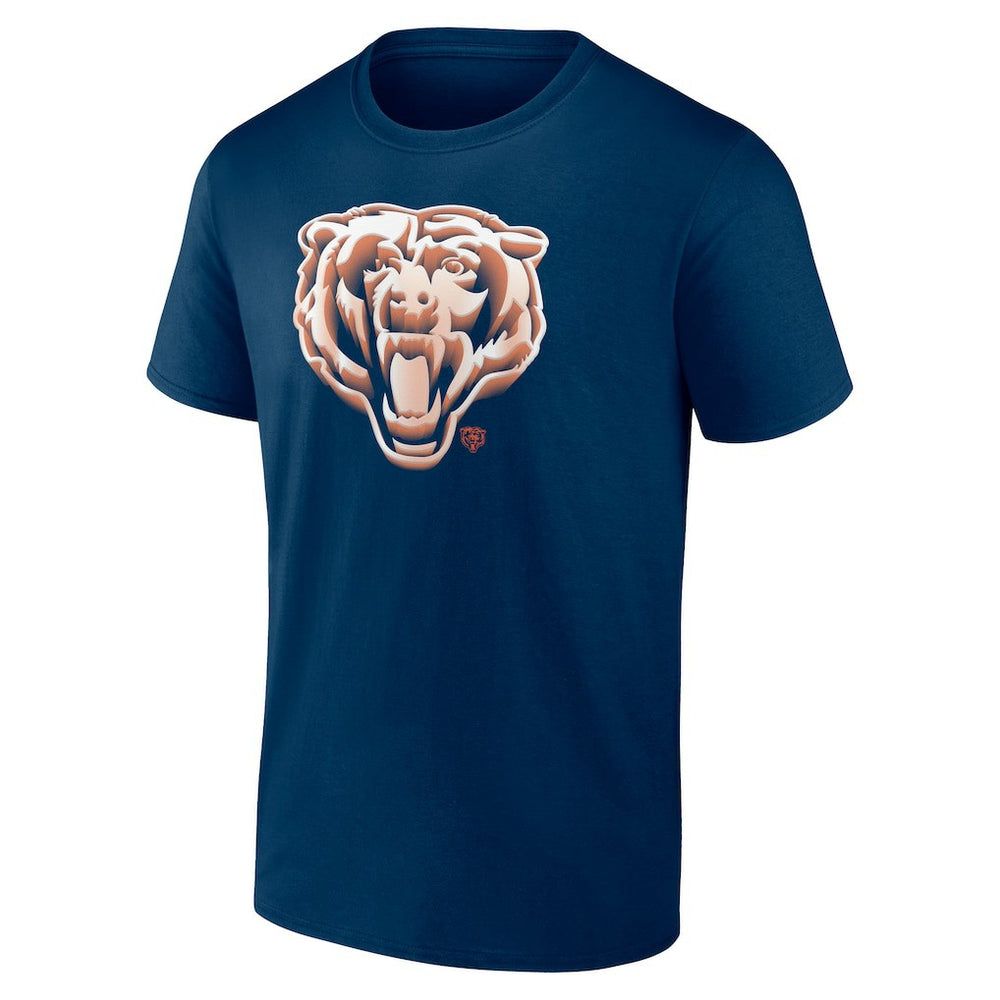 Chicago Bears Chrome Dimension T-Shirt - Navy discount