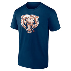 Chicago Bears Chrome Dimension T-Shirt - Navy discount