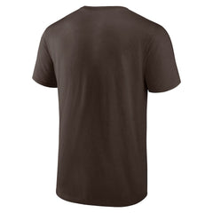 Cleveland Browns Chrome Dimension T-Shirt - Brown discount