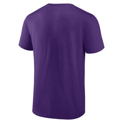 Minnesota Vikings Chrome Dimension T-Shirt - Purple discount