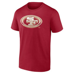 San Francisco 49ers Chrome Dimension T-Shirt - Scarlet discount