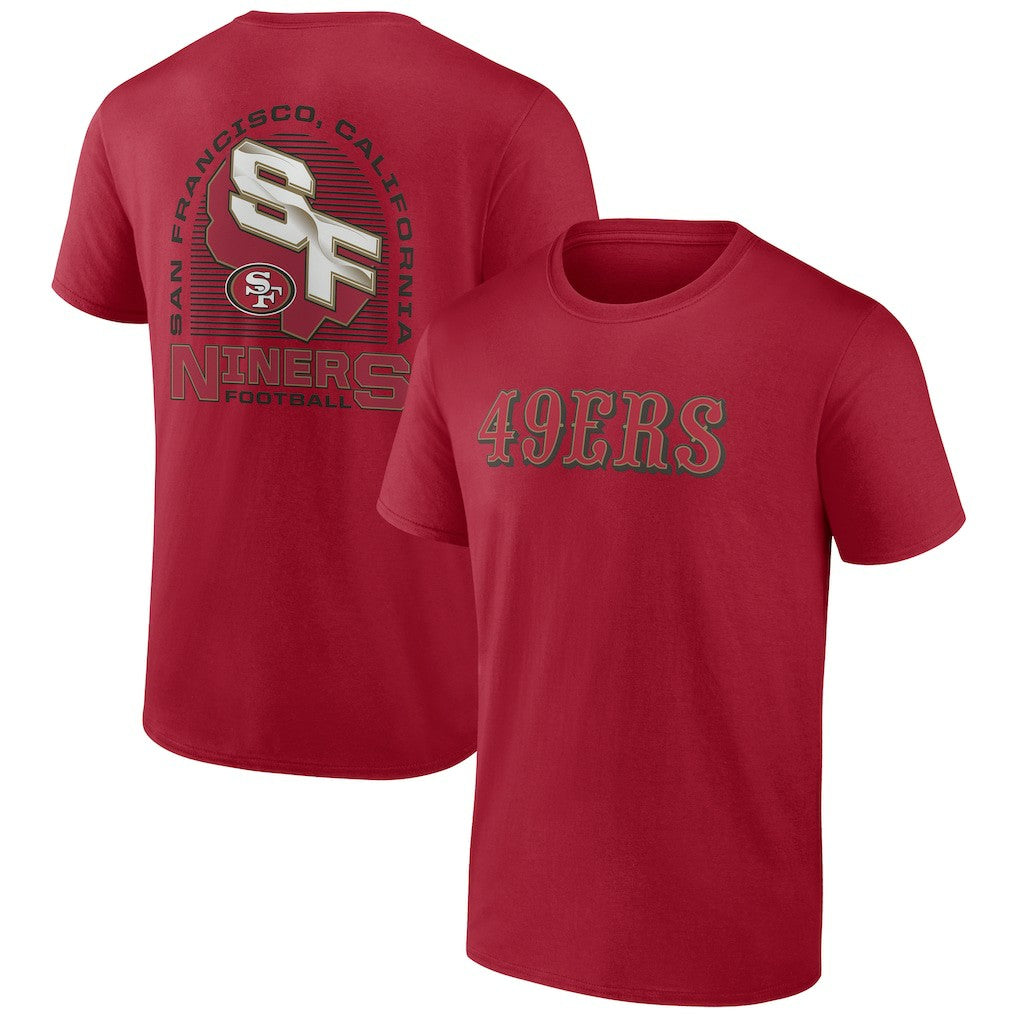 San Francisco 49ers Home Field Advantage T-Shirt - Scarlet sale