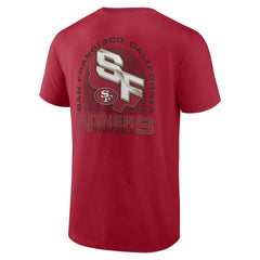 San Francisco 49ers Home Field Advantage T-Shirt - Scarlet sale