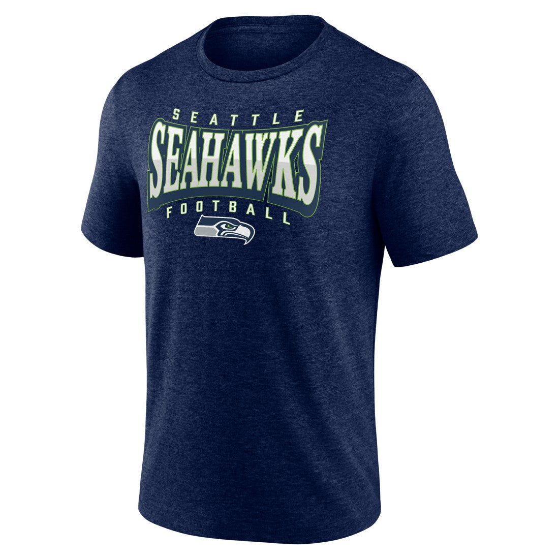 Seattle Seahawks Divided Warp Tri-Blend T-Shirt - College Navy outlet