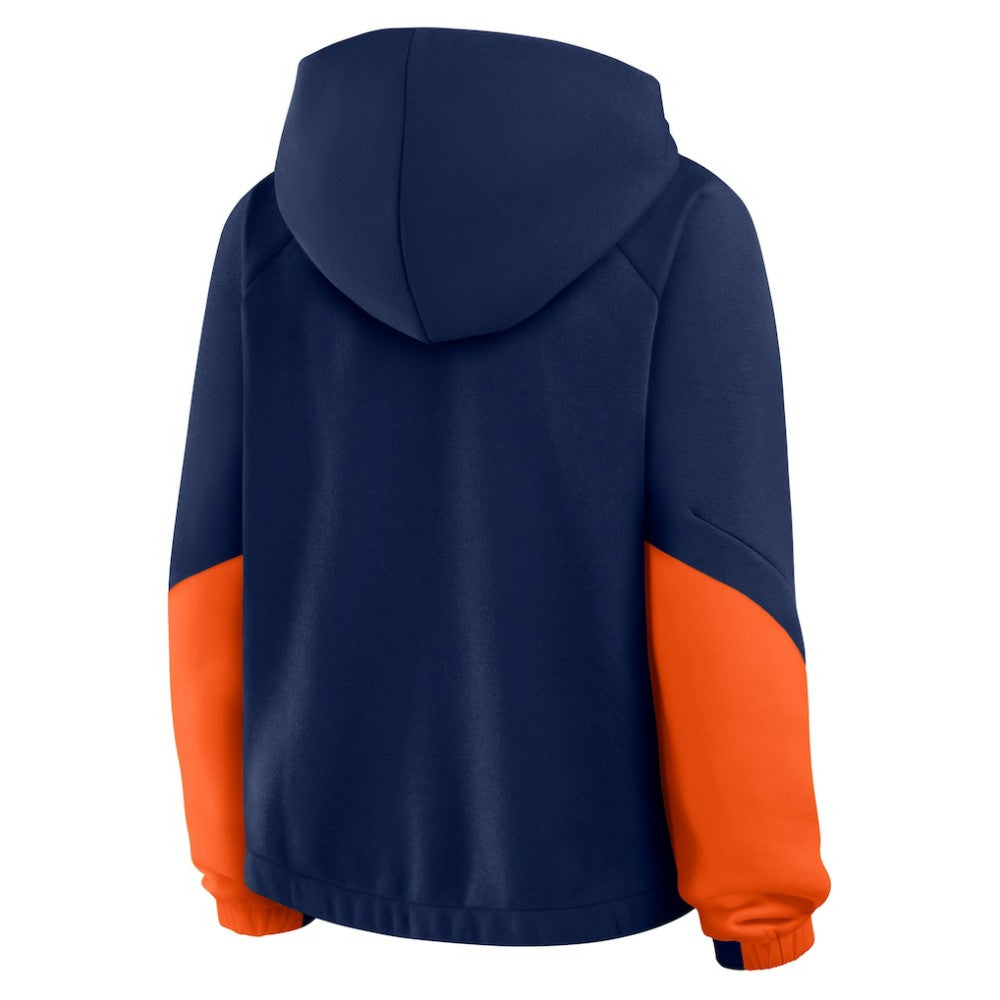 Houston Astros Women's Oversized Time to Win Pullover Hoodie - Navy