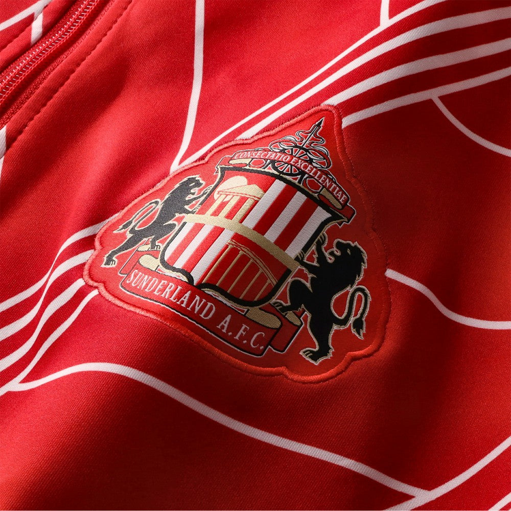 Sunderland Hummel Home Pre-Match Half Zip - Red for sale