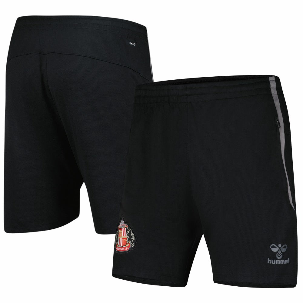Sunderland Hummel Training Shorts / Black / Kids for sale