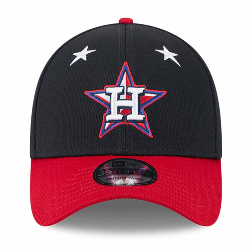 Houston Astros 2025 MLB All-Star Game Workout 39THIRTY Flex Hat - Navy/Red | New Era