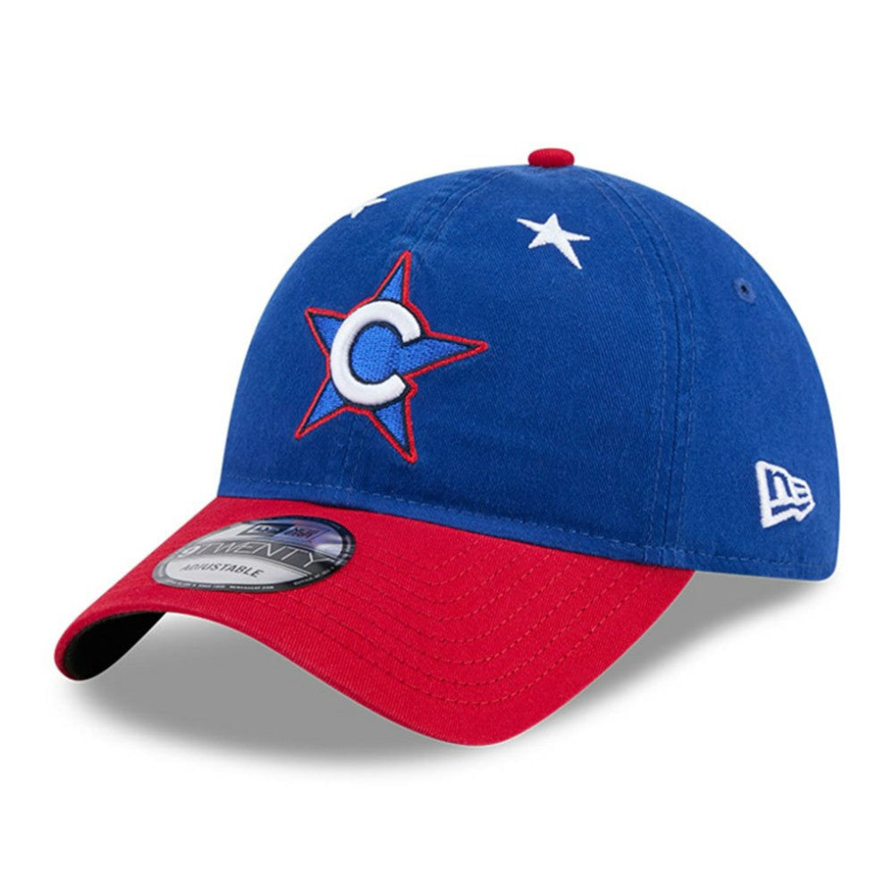 Chicago Cubs 2025 MLB All-Star Game Workout 9TWENTY Adjustable Hat - Blue/Red | New Era