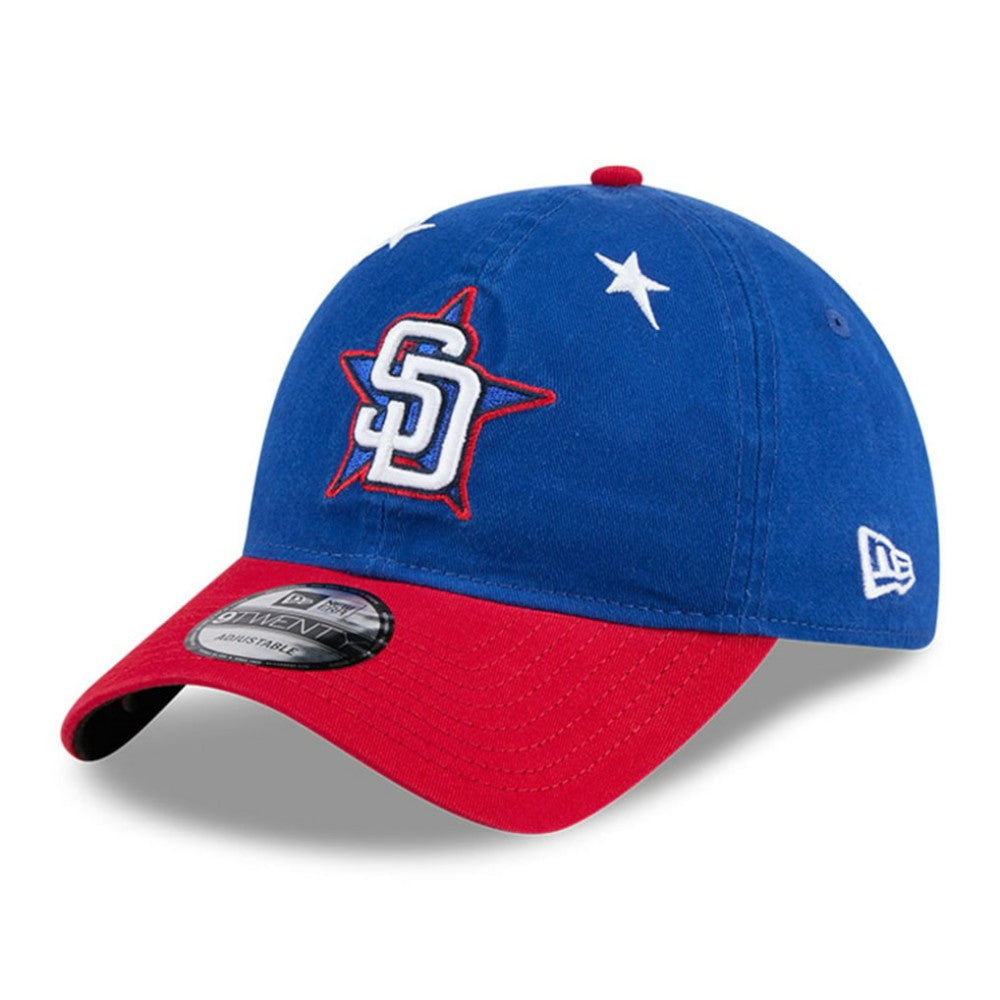 San Diego Padres 2025 MLB All-Star Game Workout 9TWENTY Adjustable Hat - Blue/Red | New Era