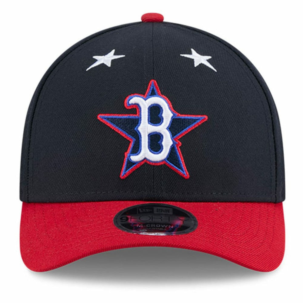 Boston Red Sox 2025 MLB All-Star Game Workout 9FORTY M-Crown Adjustable Hat - Navy/Red | New Era