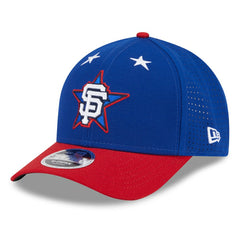 San Francisco Giants 2025 MLB All-Star Game Workout 9FORTY M-Crown Adjustable Hat - Blue/Red | New Era