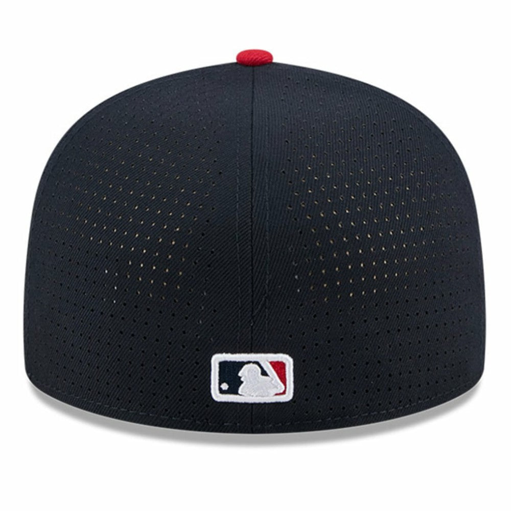 Atlanta Braves 2025 MLB All-Star Game Side Patch 59FIFTY Fitted Hat - Navy/Red | New Era