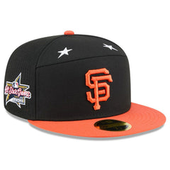 San Francisco Giants 2025 MLB All-Star Game Side Patch 59FIFTY Fitted Hat - Black/Orange | New Era