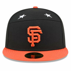 San Francisco Giants 2025 MLB All-Star Game Side Patch 59FIFTY Fitted Hat - Black/Orange | New Era