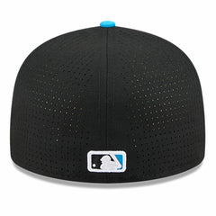 Miami Marlins 2025 MLB All-Star Game Side Patch 59FIFTY Fitted Hat - Black/Blue | New Era
