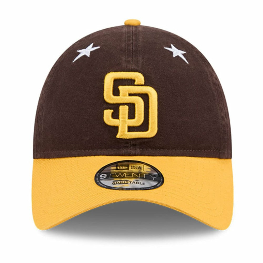 San Diego Padres 2025 MLB All-Star Game 9TWENTY Adjustable Hat - Brown/Gold | New Era